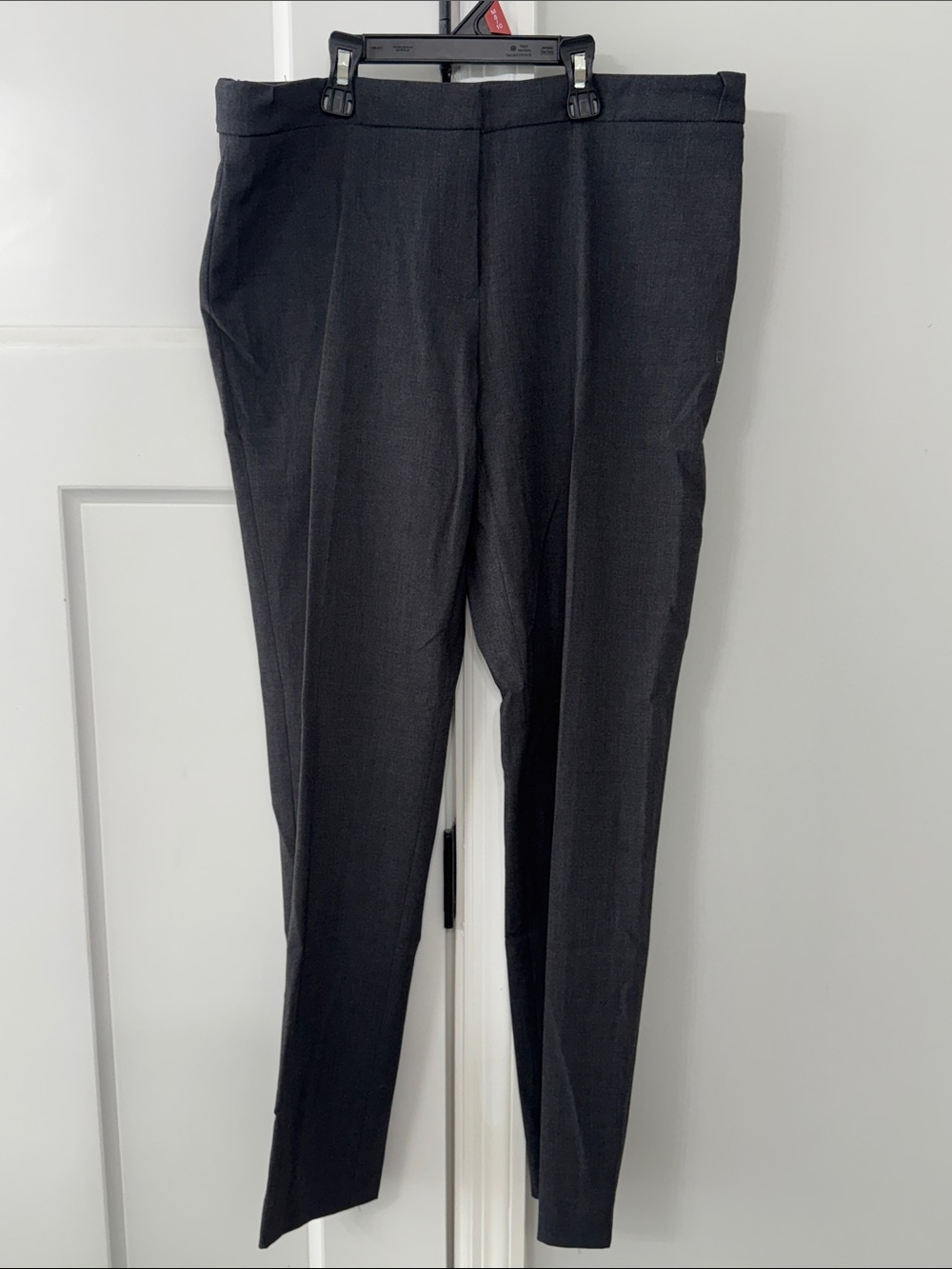 Calvin Klein Black Straight-Leg Dress Trousers